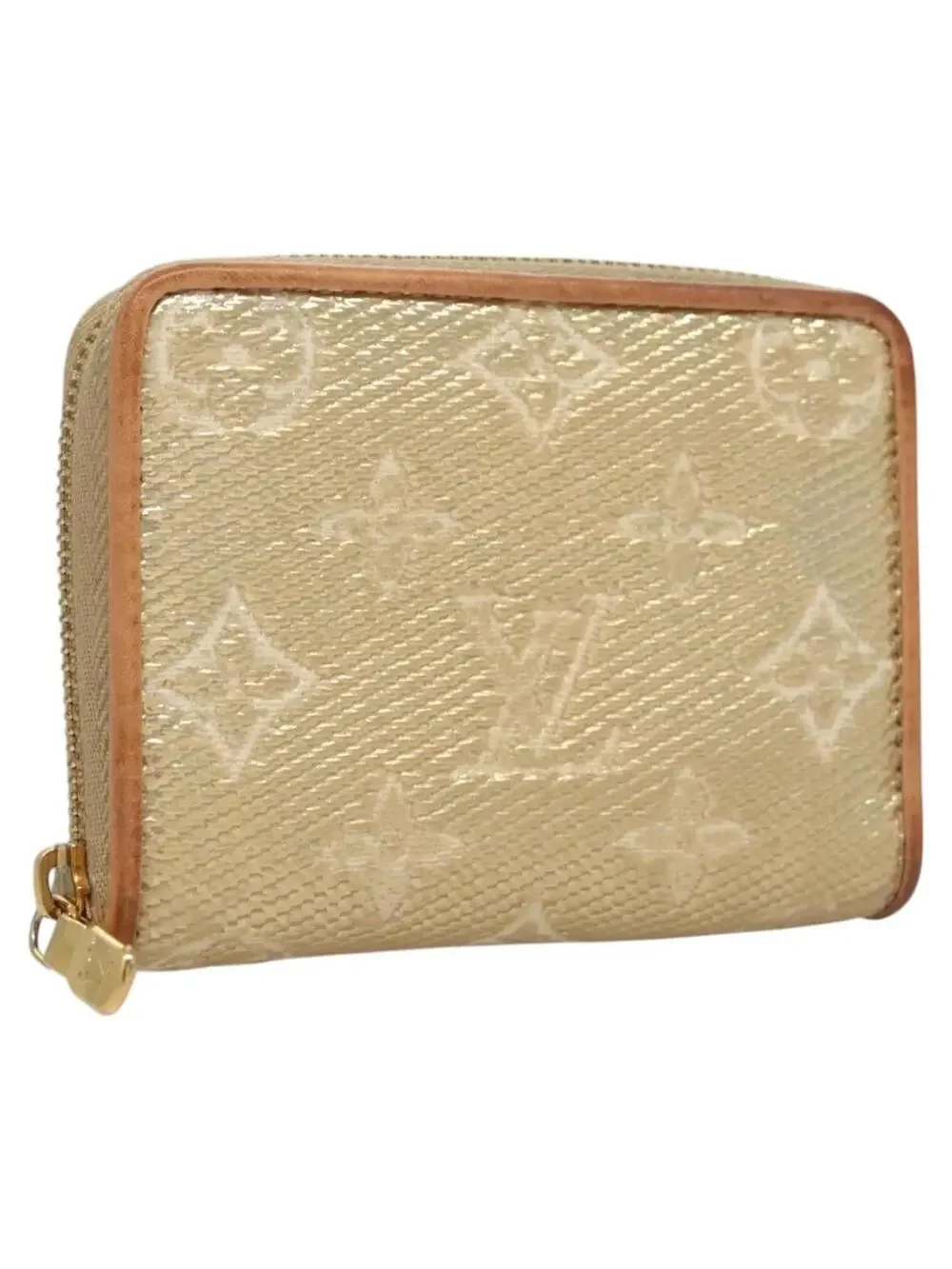 Louis Vuitton Laminated Jacquard Zippy #344157L52B
